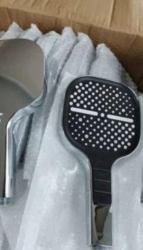 Square Hand Shower for Bathroom Without Hose Pipe