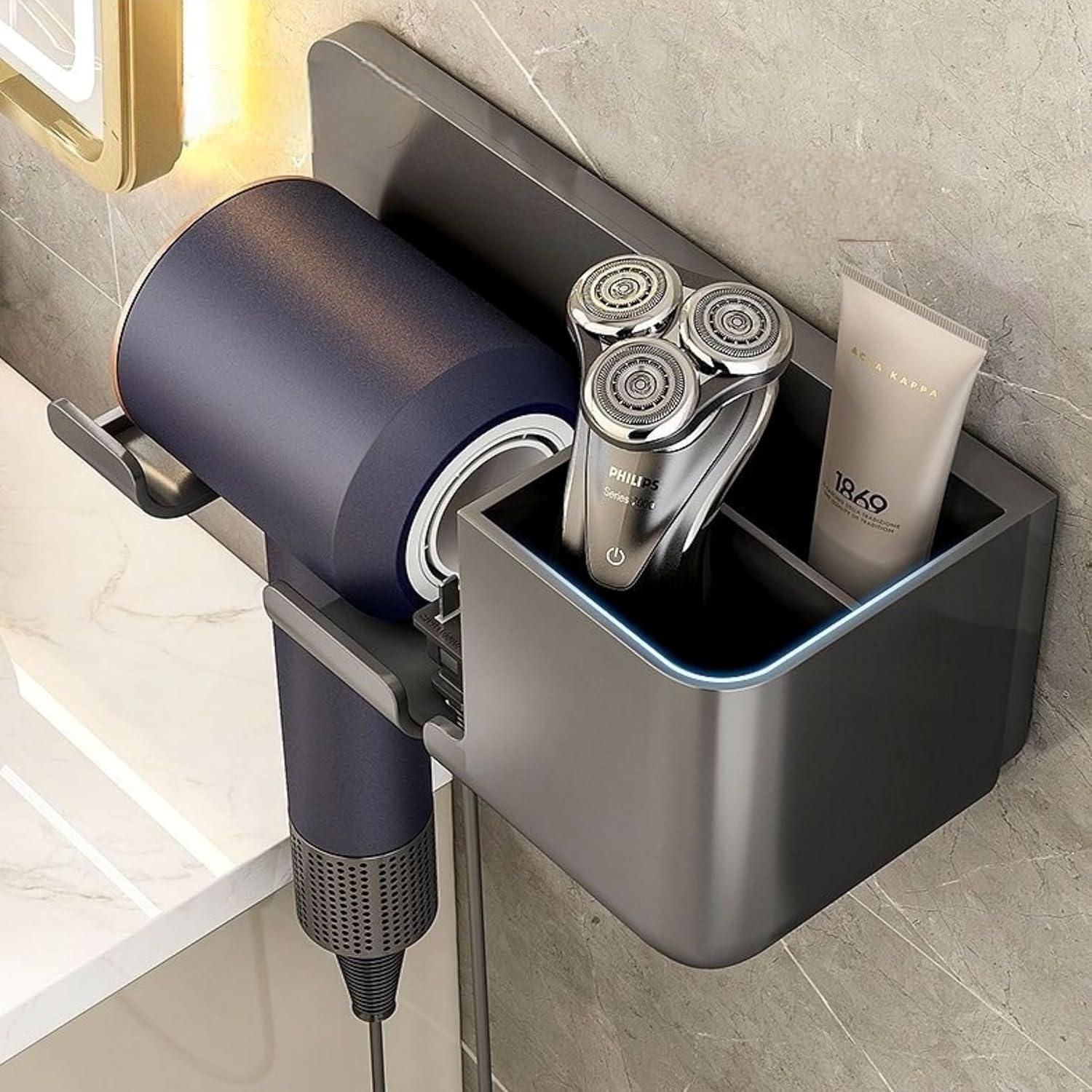 Self Adhesive Hair Dryer Rack